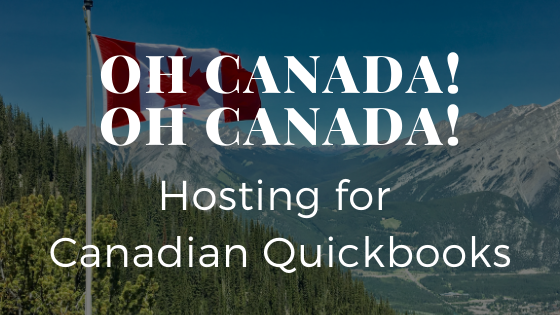 Hosting for Canadian QuickBooks